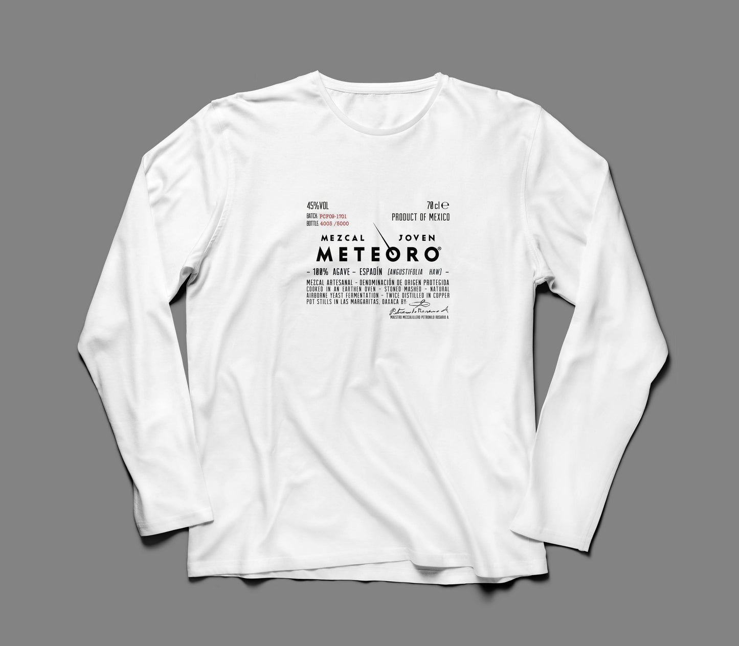 T-shirt Meteoro Label